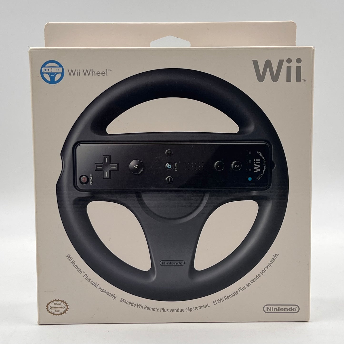 Nintendo Wii Wheel Black RVL-024