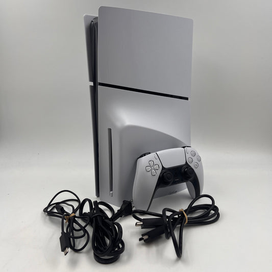 Sony PlayStation 5 Slim Digital Edition 1TB White Console Gaming System CFI-2015