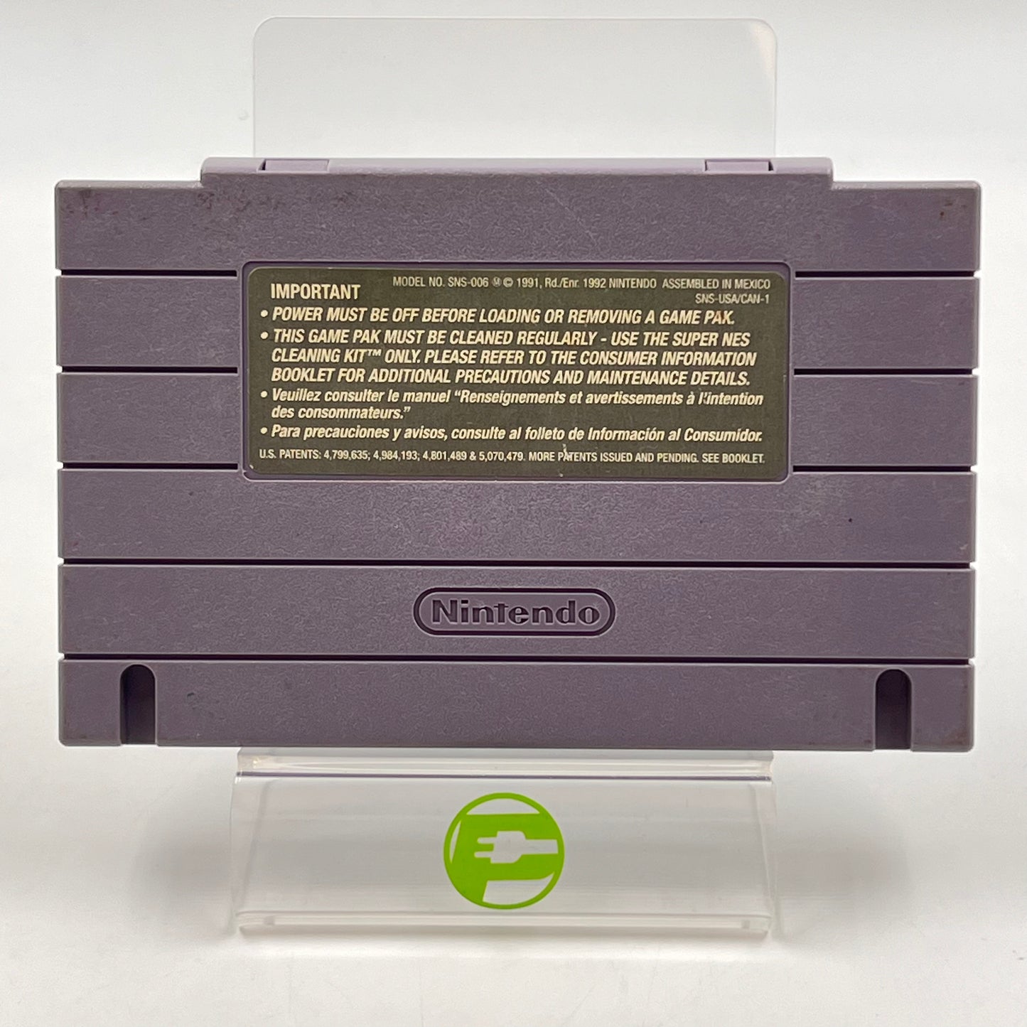 Williams Arcade's Greatest Hits (Super Nintendo SNES, 1996) Cartridge Only