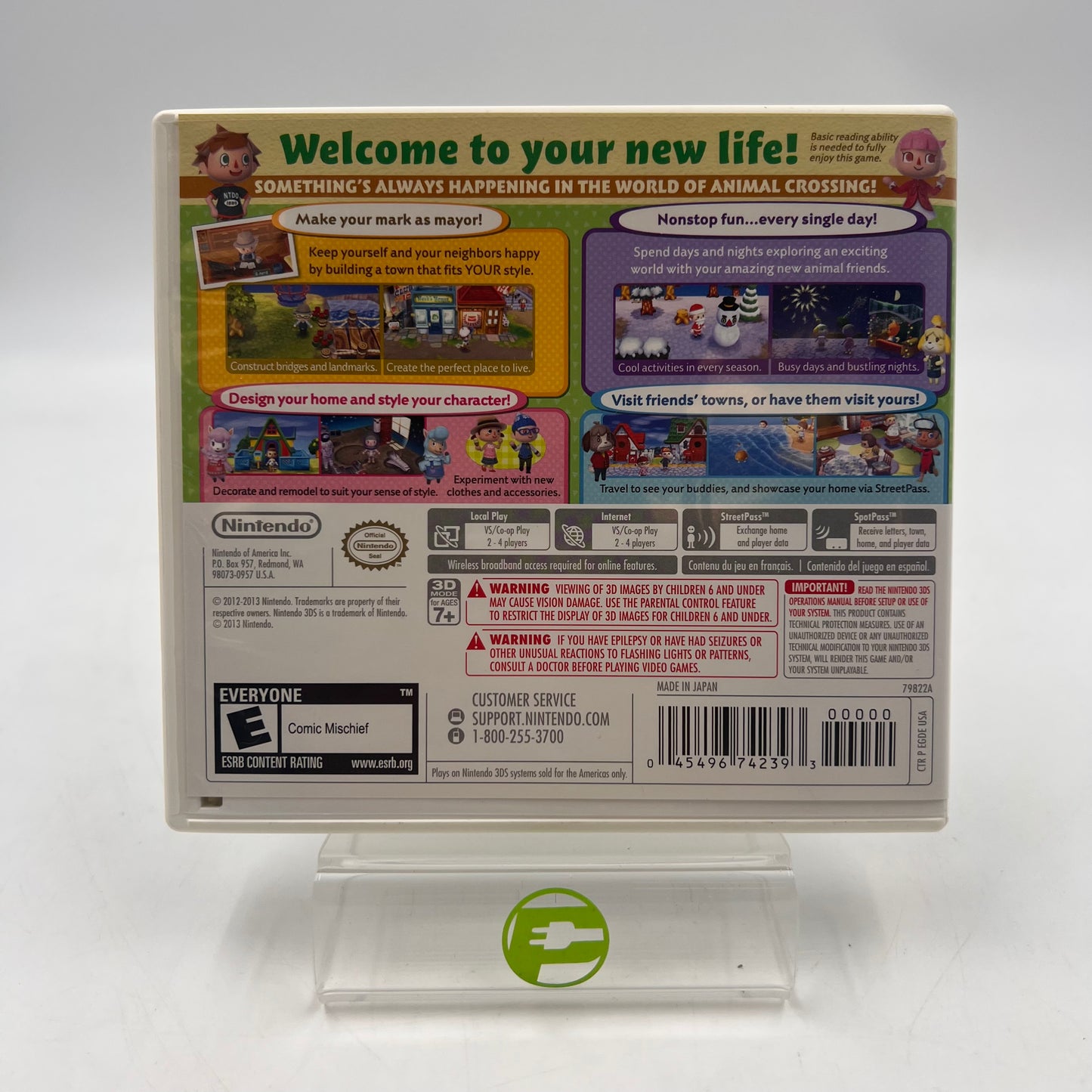 Animal Crossing: New Leaf (Nintendo 3DS, 2013)