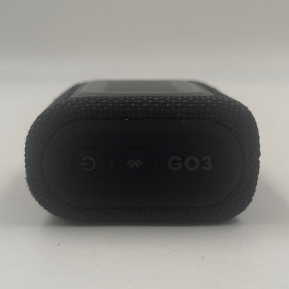 JBL Go 3 Portable Waterproof Bluetooth Speaker Black GO3H