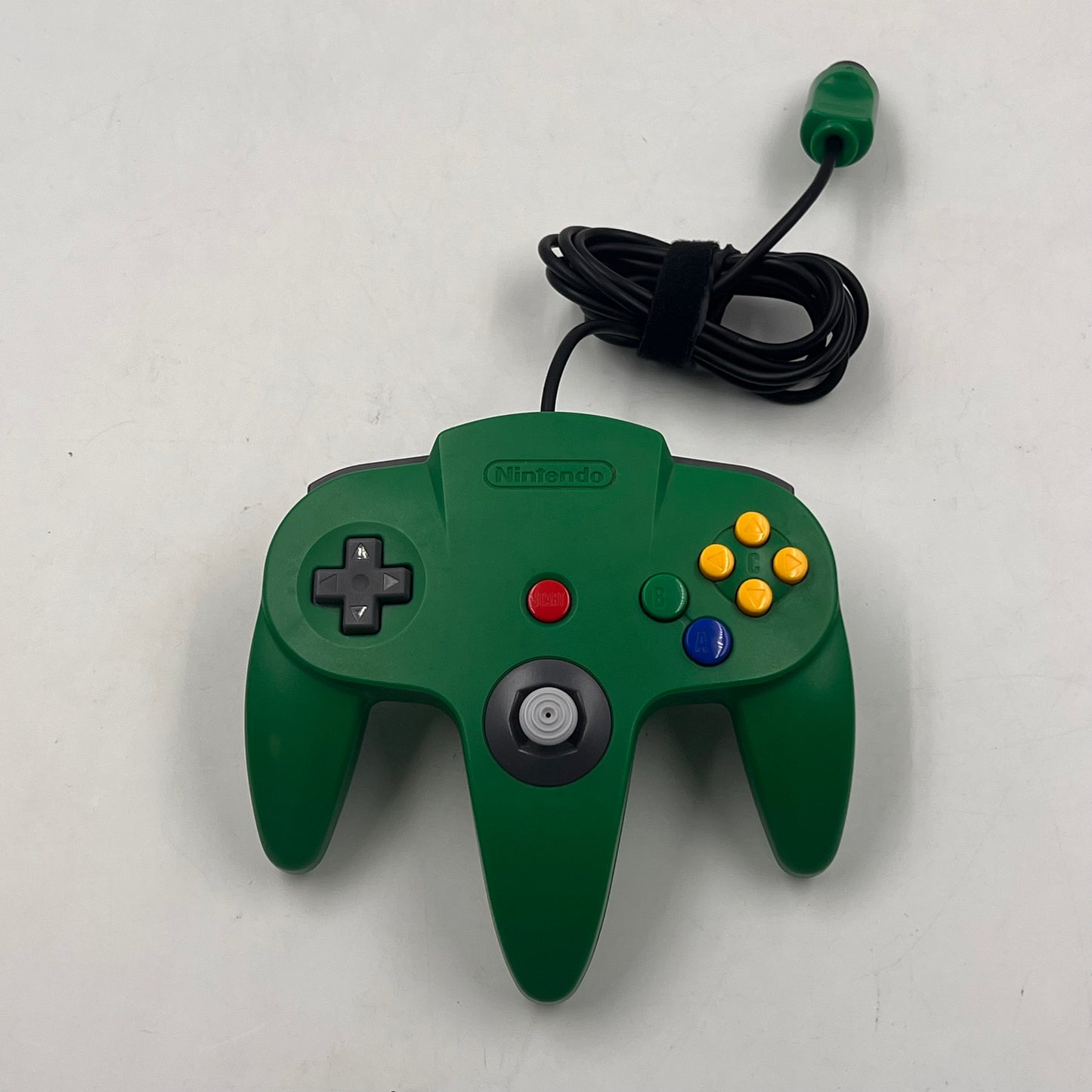 Nintendo 64 N64 Original Wired Controller NUS-005 Green