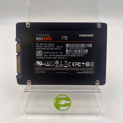 Samsung 2.5" 860 EVO 1TB SATA III 6Gb/s SSD MZ-76E1T0 Solid State Drive