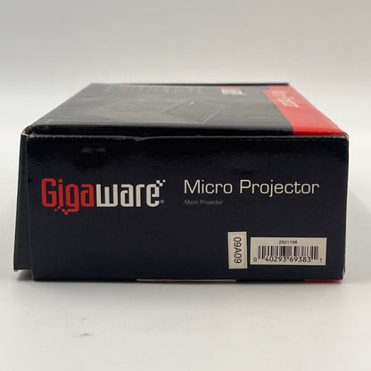 Gigaware Micro Projector 640x480 VGA 10 Lumens Mini Projector 09A09