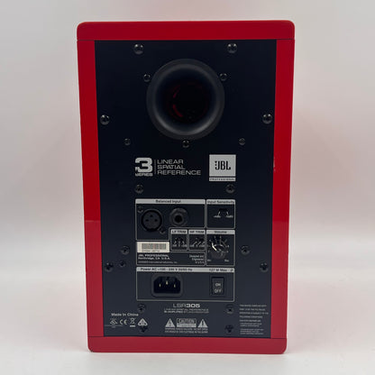 JBL LSR305 Studio Monitor Red