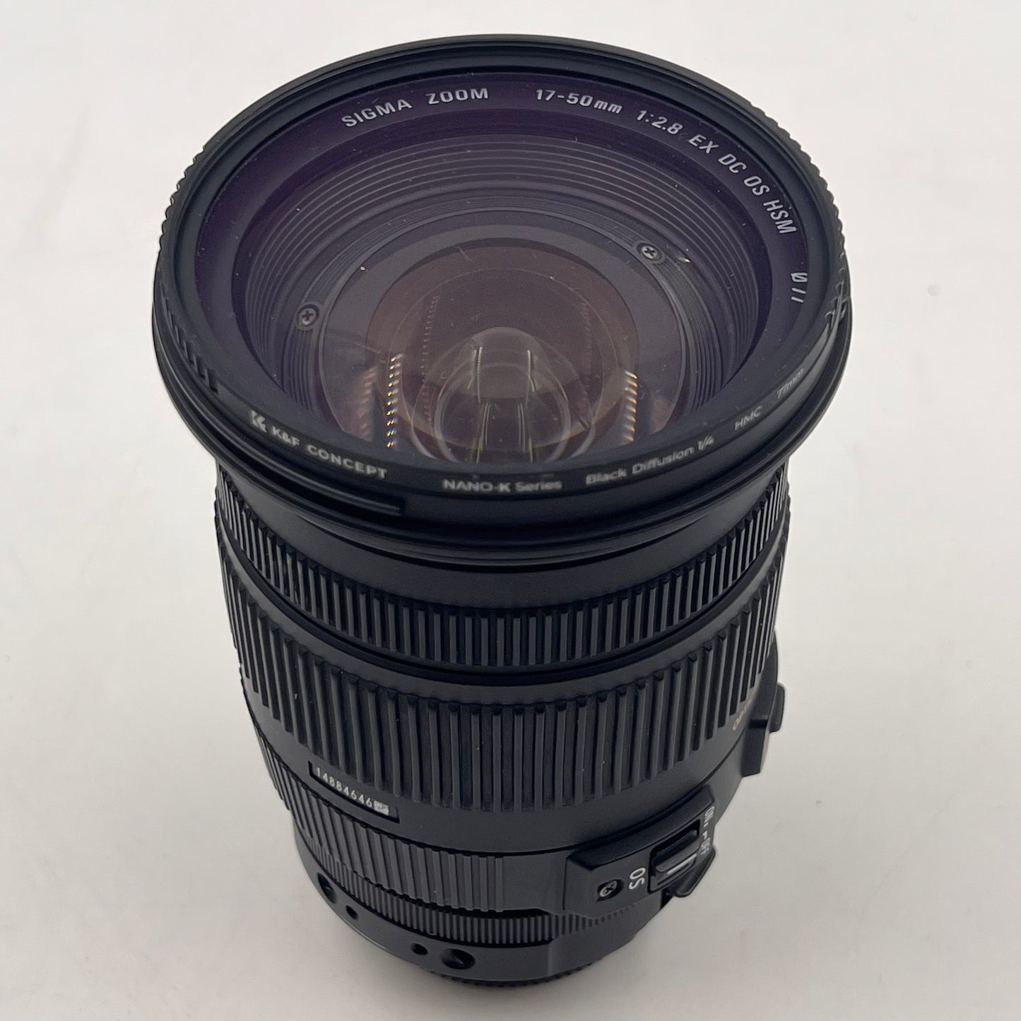 Sigma Zoom Lens 17-50mm f/2.8 For Canon EF-S Mount with Mount Adapter