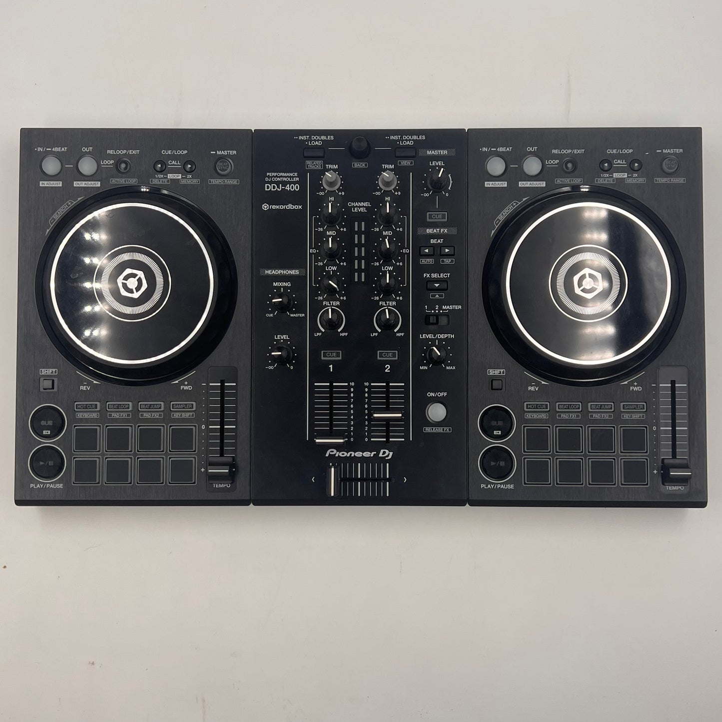 Pioneer DJ DDJ-400 2-Channel DJ controller Rekordbox 2