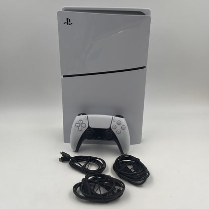 Sony PlayStation 5 Slim Digital Edition 1TB White Console Gaming System CFI-2015