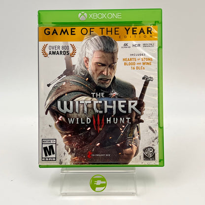 Witcher 3: Wild Hunt (Microsoft Xbox One, 2015)