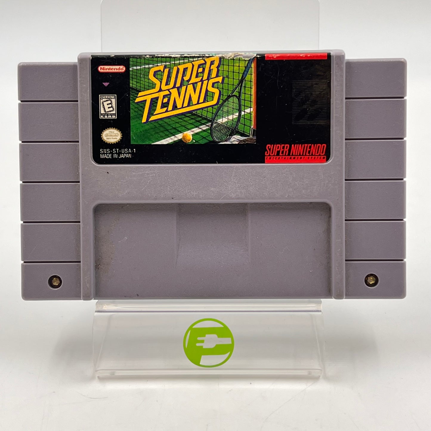 Super Tennis (Super Nintendo SNES, 1991) Cartridge Only