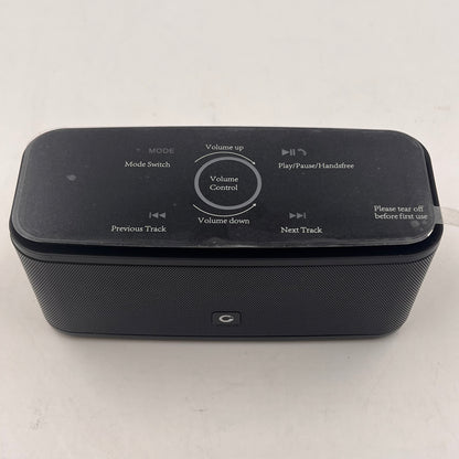 DOSS Touch Wireless Portable Bluetooth Speaker Black