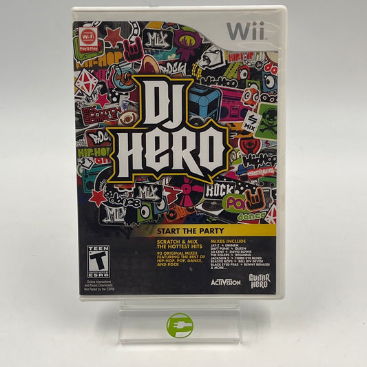 DJ Hero (Game Only) (Nintendo Wii, 2009)