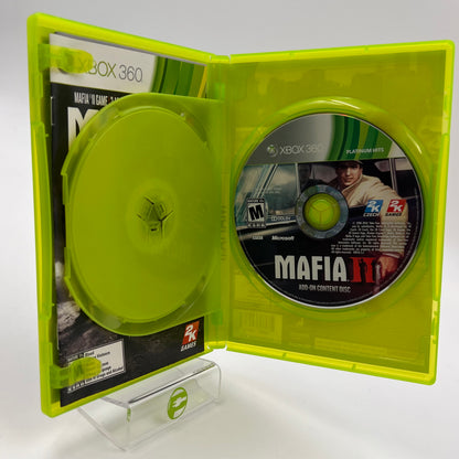 Mafia II (Microsoft Xbox 360, 2010) with Map and Manual