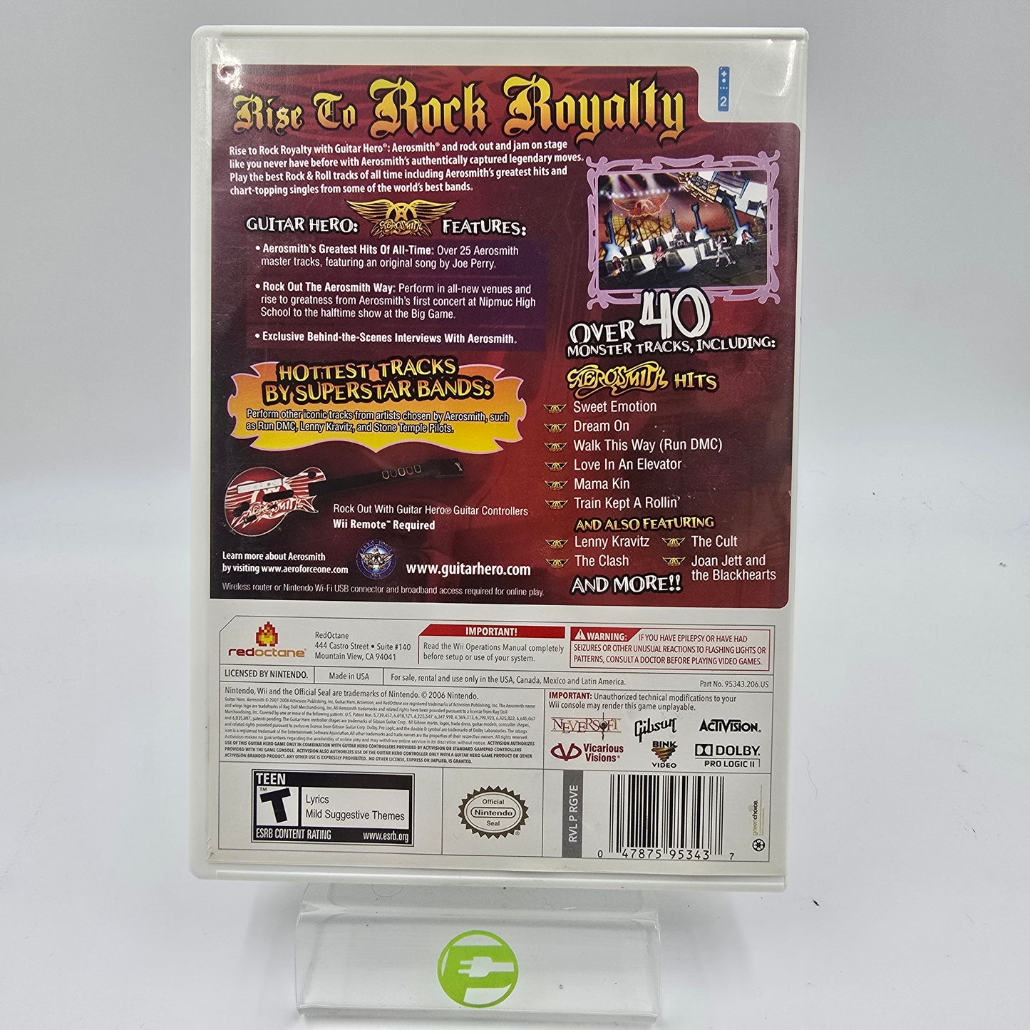 Guitar Hero Aerosmith (Nintendo Wii, 2008)