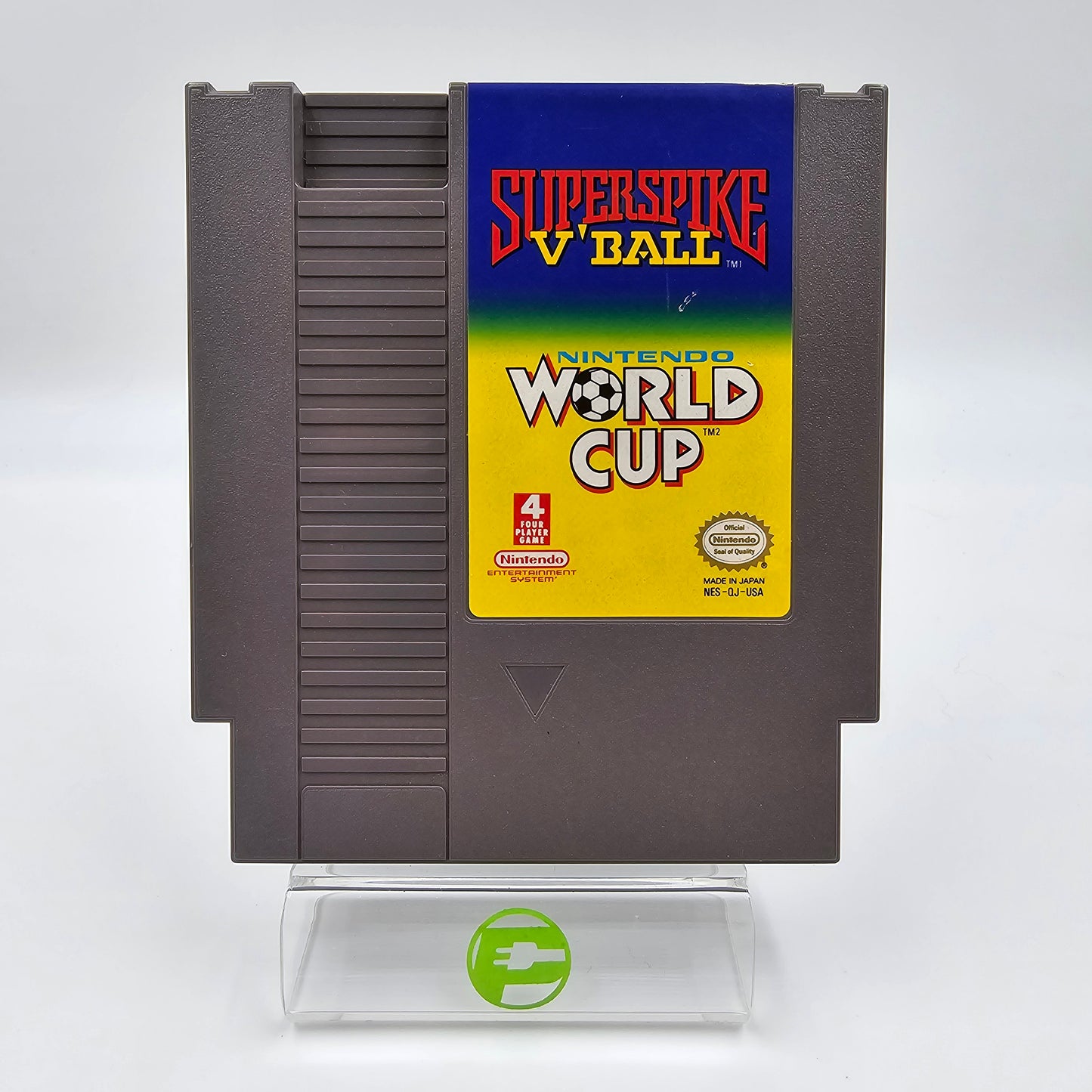 Super Spike Volleyball and World Cup Soccer (Nintendo NES, 1990)