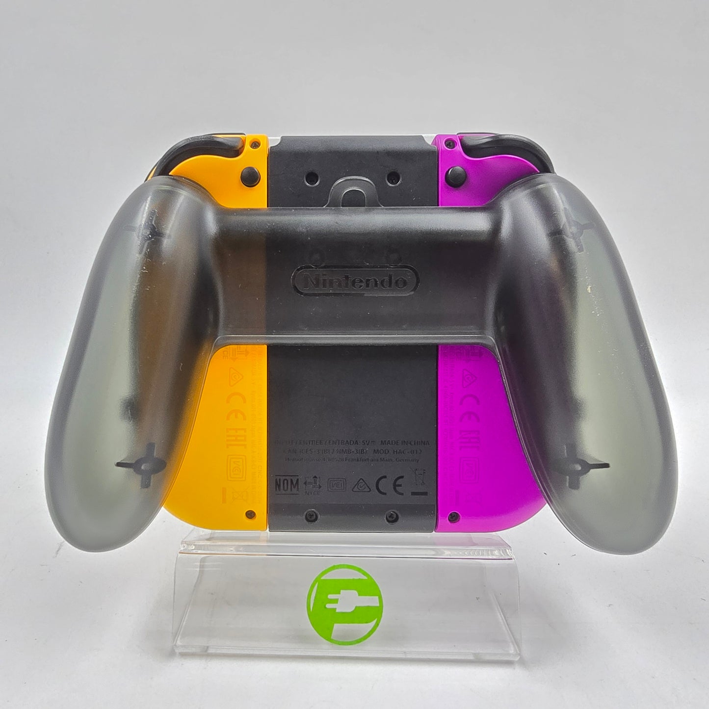 Nintendo Switch Joy-Cons Pair Controller HAC-015/HAC-016 Neon Purple/Neon Orange