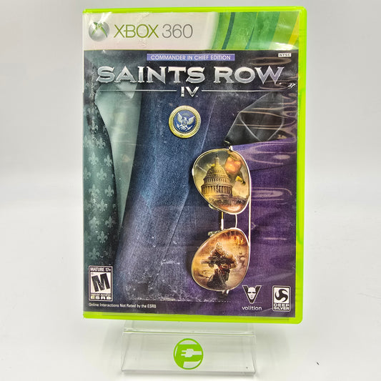 Saints Row IV: Commander in Chief Edition (Microsoft Xbox 360, 2013)