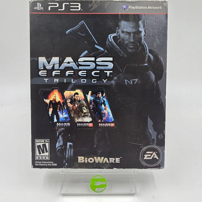 Mass Effect Trilogy (Sony PlayStation 3 PS3, 2012)