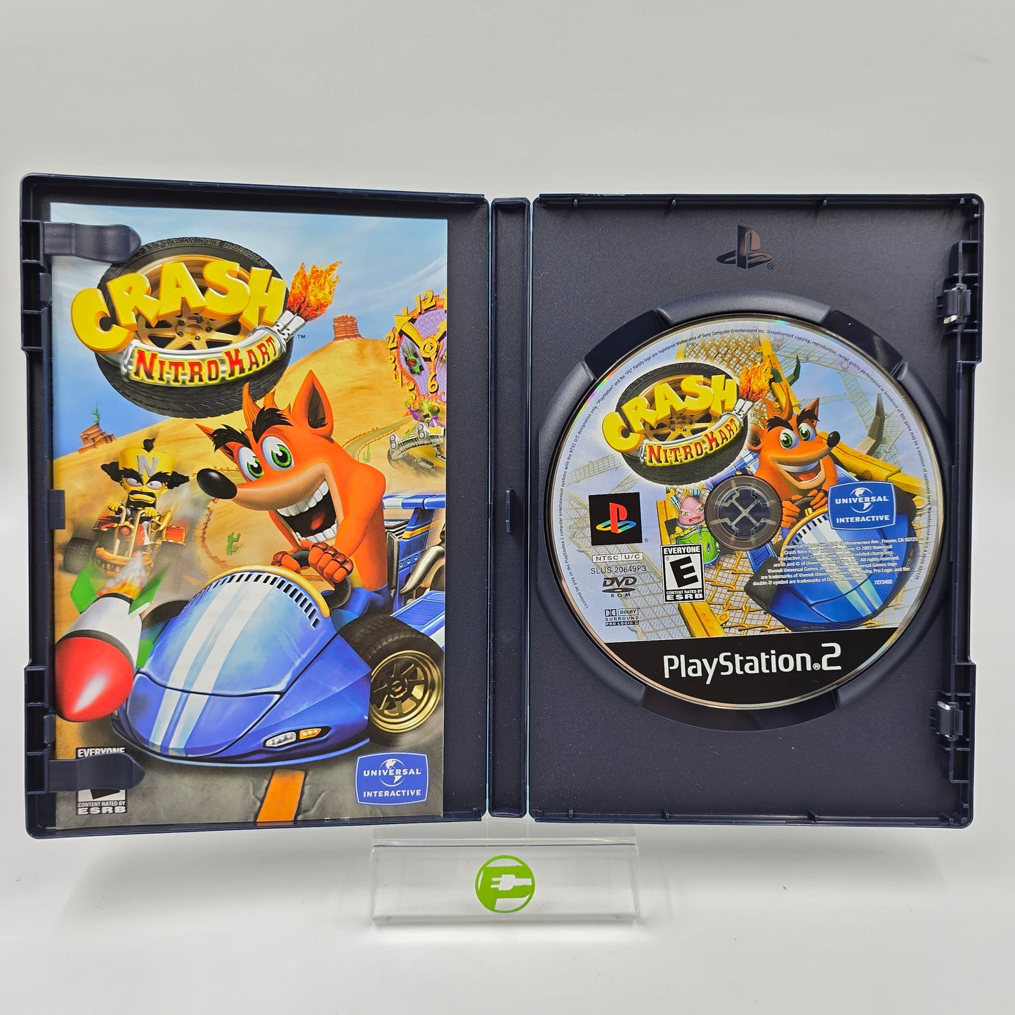 Crash Bandicoot Action Pack (Sony PlayStation 2 PS2, 2007)