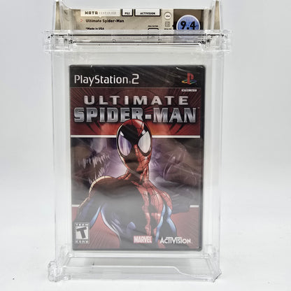 New Ultimate Spiderman (Sony PlayStation 2 PS2, Graded WATA 9.4 A)