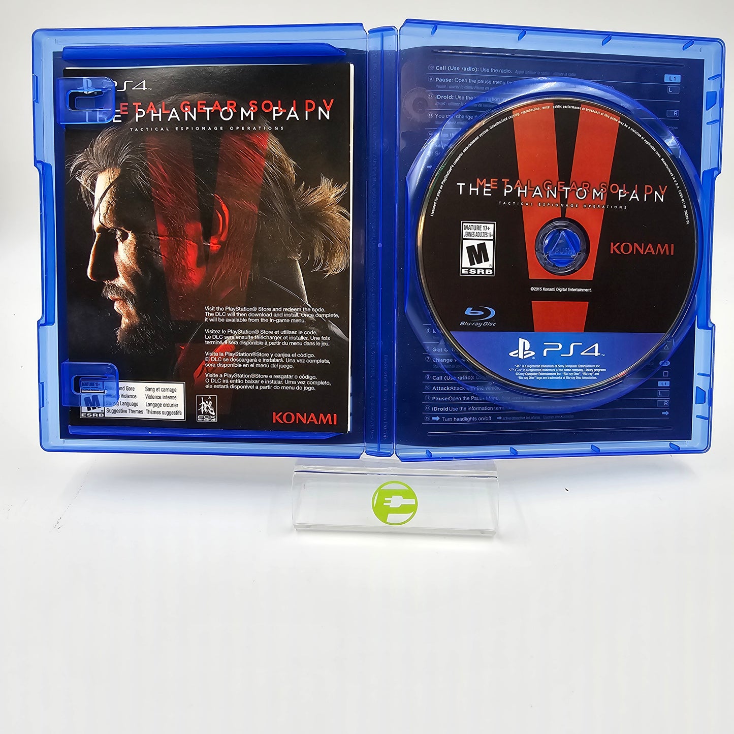 Metal Gear Solid V: The Phantom Pain [Day One] (Sony PlayStation 4 PS4, 2015)