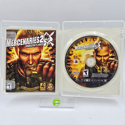 Mercenaries 2 World in Flames (Sony PlayStation 3 PS3, 2008)