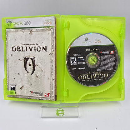 Elder Scrolls IV Oblivion [Game of the Year] (Microsoft Xbox 360, 2007)