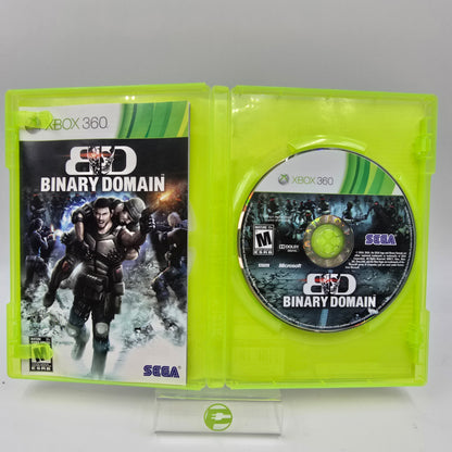 Binary Domain (Microsoft Xbox 360, 2012)