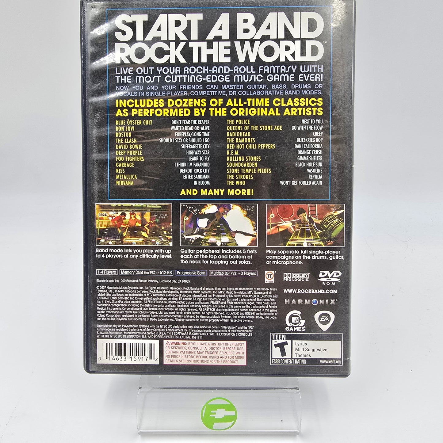 Rock Band (Sony PlayStation 2 PS2, 2007)